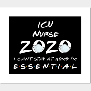 Icu Nurse 2020 Quarantine Gift Posters and Art